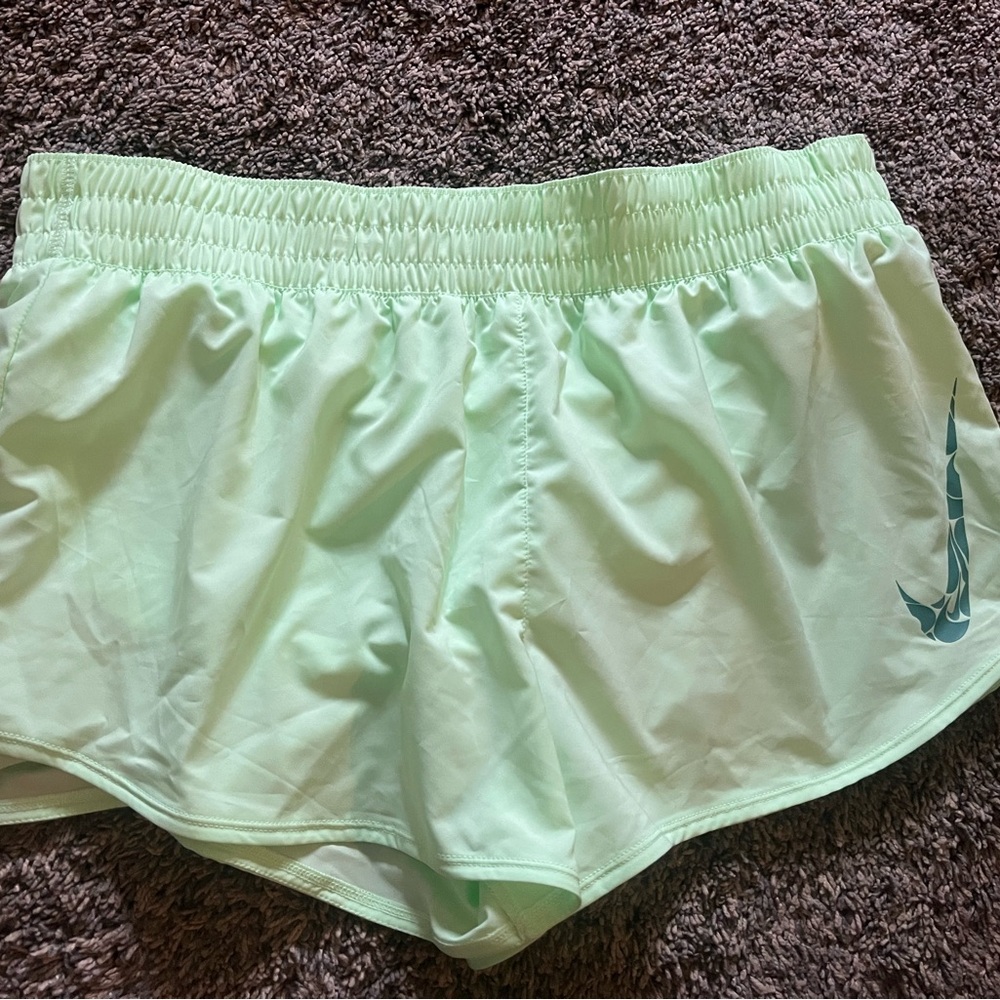 Nike Dri-Fit Loose Fit Orange Lined Athletic Soccer Running Shorts Sz XL NWT